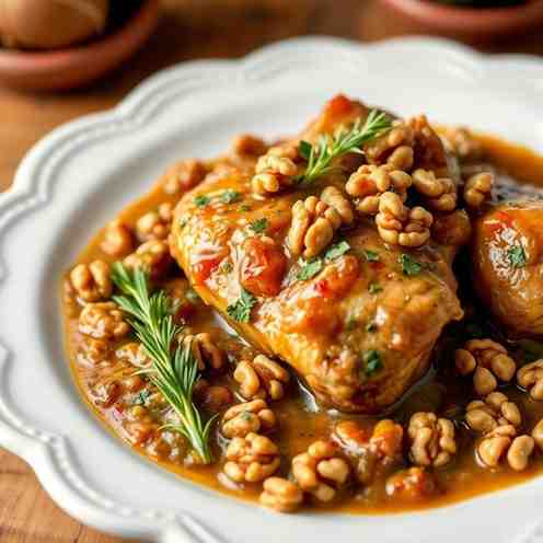 Georgian Satsivi - Easy Walnut Chicken Recipe